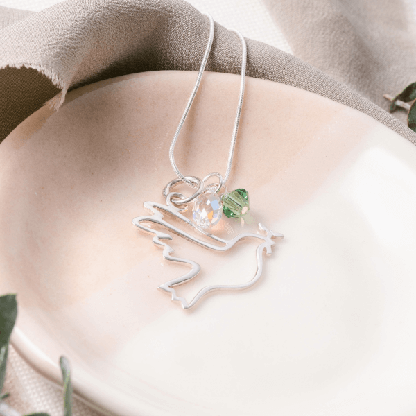 To my Angel, my Guide and my Best Friend - Necklace for Mom (Love