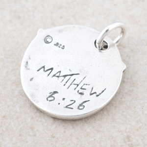 Sterling Silver Birds of the Air Pendant Necklace | Matthew 6:26