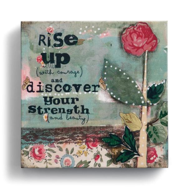 Rise Up 6" x 6" Canvas Wall Art | Kelly Rae Roberts