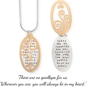 Always in My Heart Sterling Silver Pendant Necklace | Kathy Bransfield