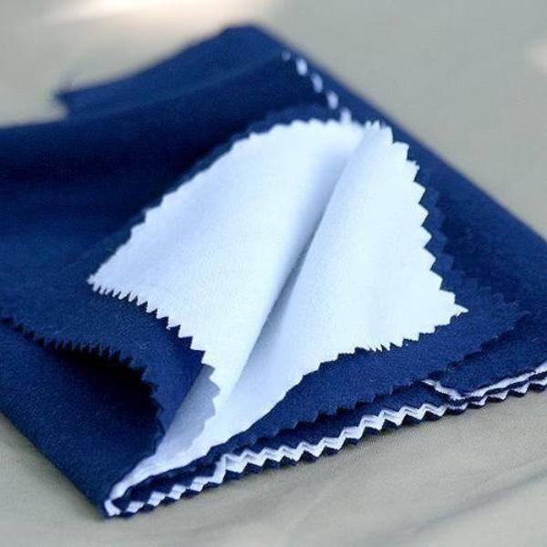 Sterling Silver Jewelry Polishing Cloth Cleaner 8x10