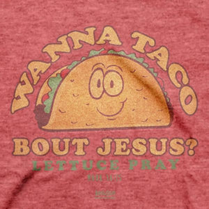 Kerusso Christian Shirt | Wanna Taco Bout Jesus | Mark 16:15