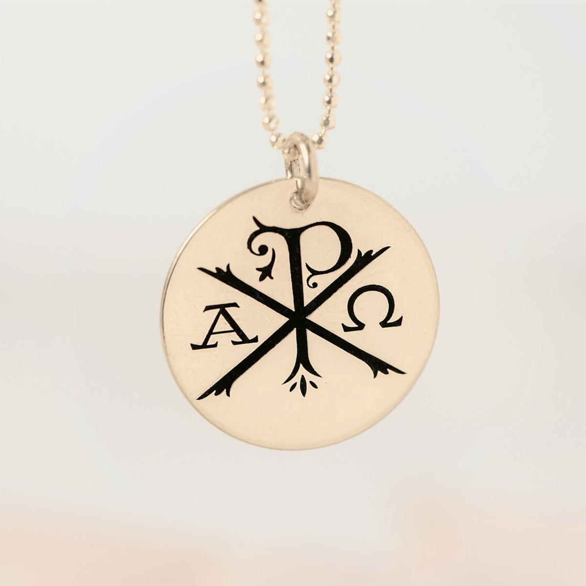 Alpha omega pendant clearance