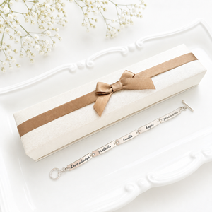 Sterling Silver 1 Corinthians 13 Link Bracelet | Love Always Protects, Trusts, Hopes, Perseveres