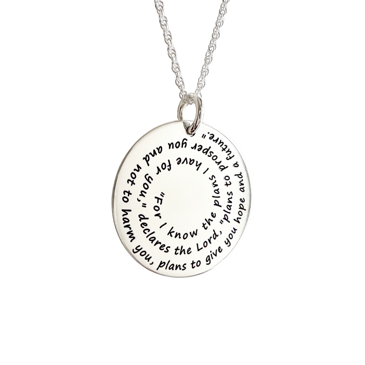 Jeremiah 29 11 Necklace, Christian Graduation Gift, Gift for Graduate, store 2022 Graduation Gift, Graduation Gifts for female, Gift for her