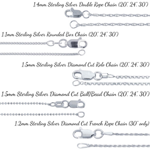 I Can Do All Things Through Christ Sterling Silver Necklace | Philippians 4:13