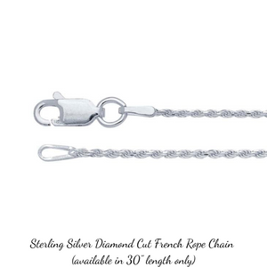 20", 24", & 30" Sterling Silver Chains | Multiple Styles Available
