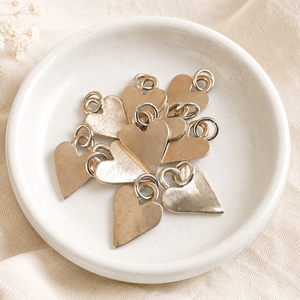 Bronze Heart Charm