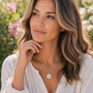 Sterling Silver Do Small Things with Great Love Pendant Necklace | Mother Teresa