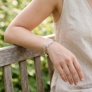 James 4:8 Sterling Silver Engraved Cuff Bracelet | Draw Near to God