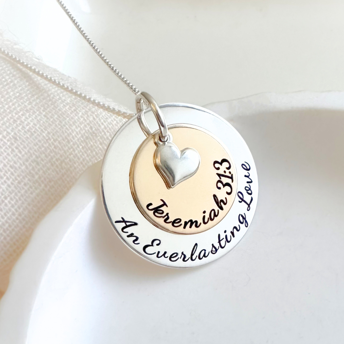 Custom made 2025 sterling silver necklace