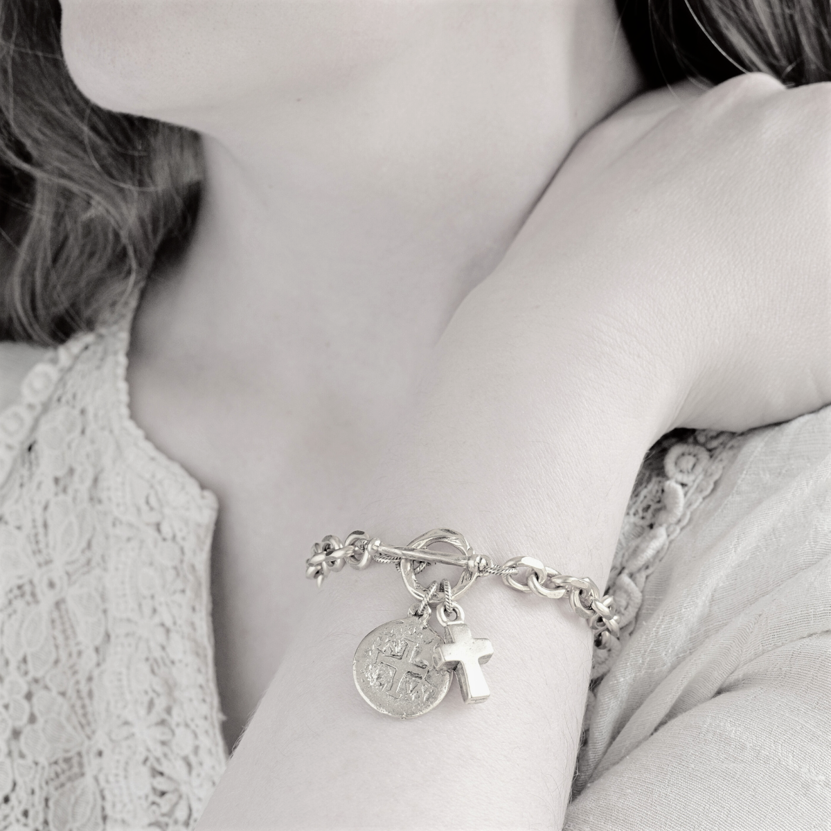 Brighton 2025 cross bracelet