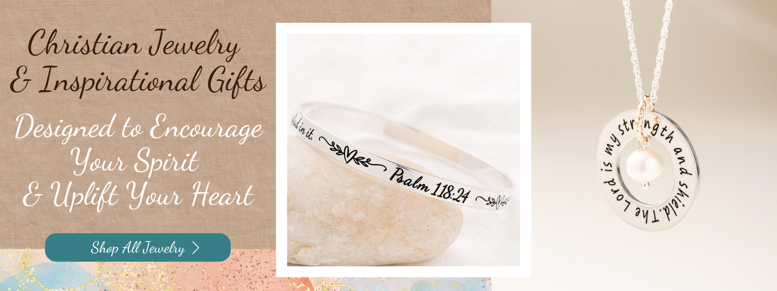 Christian Jewelry & Inspirational Gifts Designed to Encourage Your Spirit & Uplift Your Heart