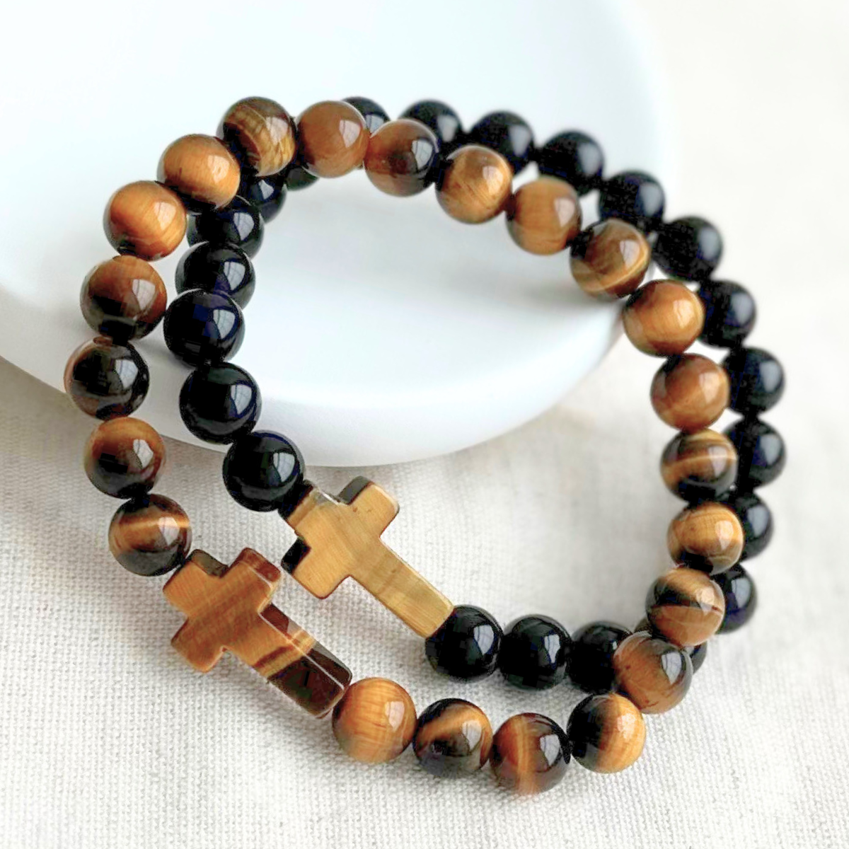 Tiger eye stone mens 2025 bracelet
