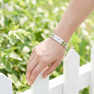 Sterling Silver Custom Engraved Cuff Bracelet Personalized With Your Handwriting | 1/2" Wide