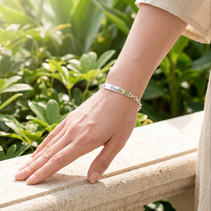 Sterling Silver ID Link Bracelet