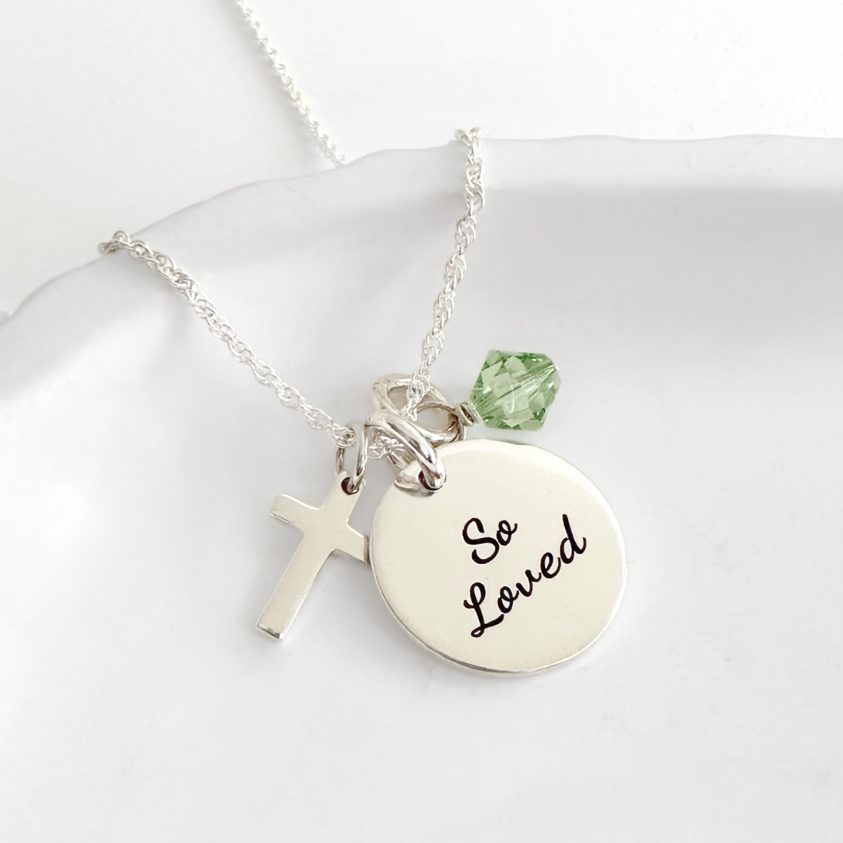 Sterling silver inspirational jewelry sale