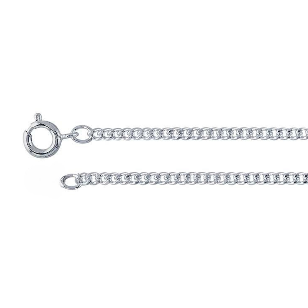 Sterling Silver Men's Curb Chain