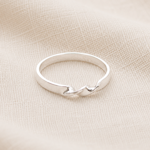 Sterling Silver Twist Ring