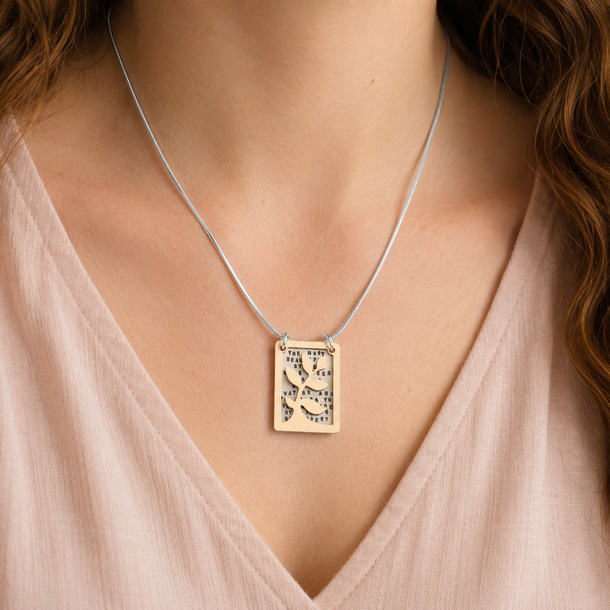 The Most Beautiful Stones Sterling Silver Necklace | Kathy Bransfield