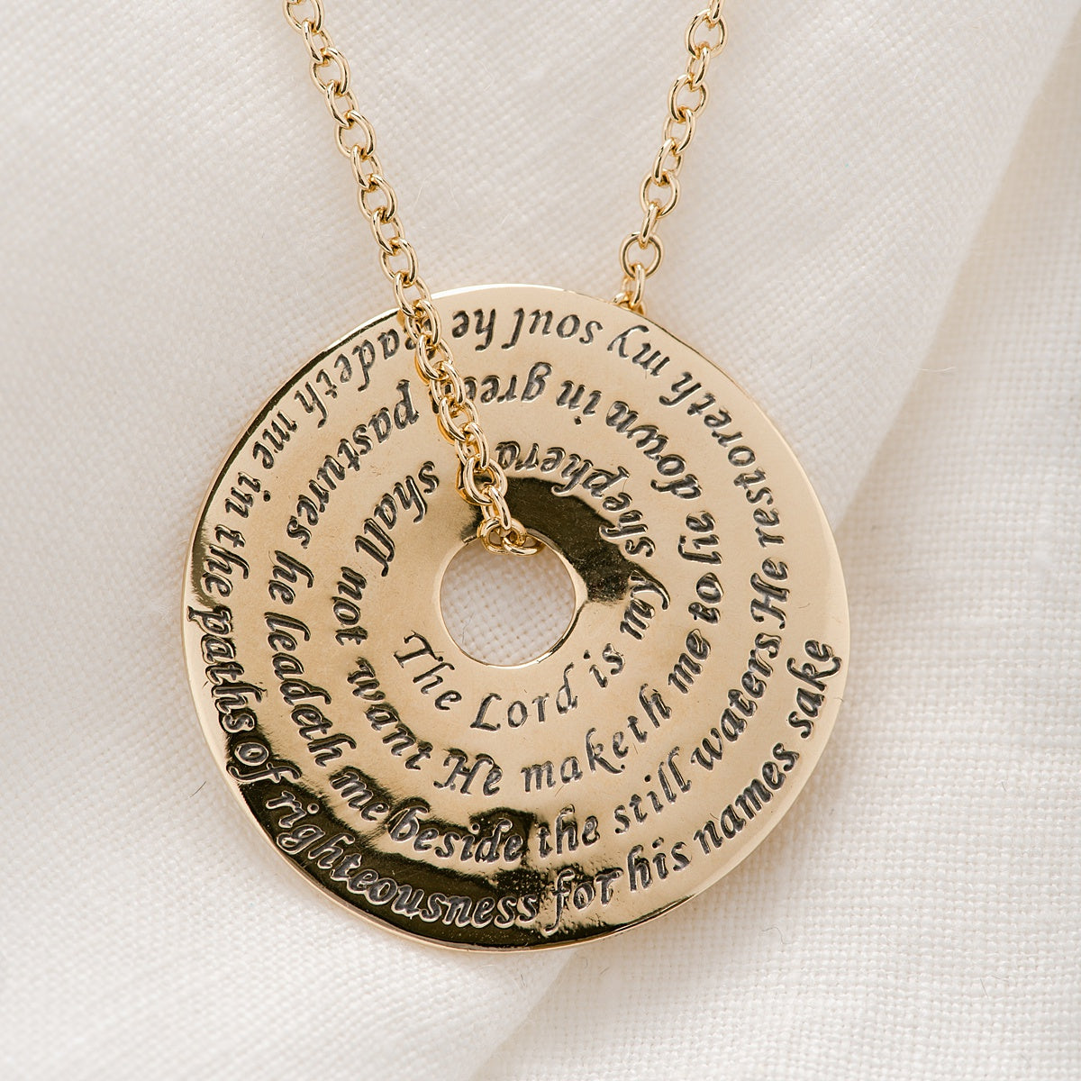 23rd Psalm The Lord is My Shepherd Cross Charm Pendant Sterling Silver 23rd Psalm The Lord is My Shepherd Cross Charm Pendant Sterling Silver