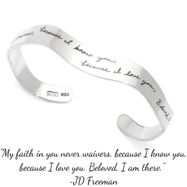 Sterling Silver Beloved Cuff Bracelet | BB Becker