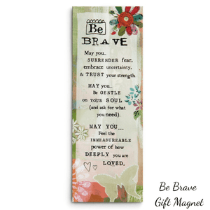 Be Brave Manifesto Magnet Gift Book | Kelly Rae Roberts