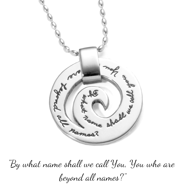 BB Becker Sterling Silver Pendant Necklace | By What Name Shall We Call You