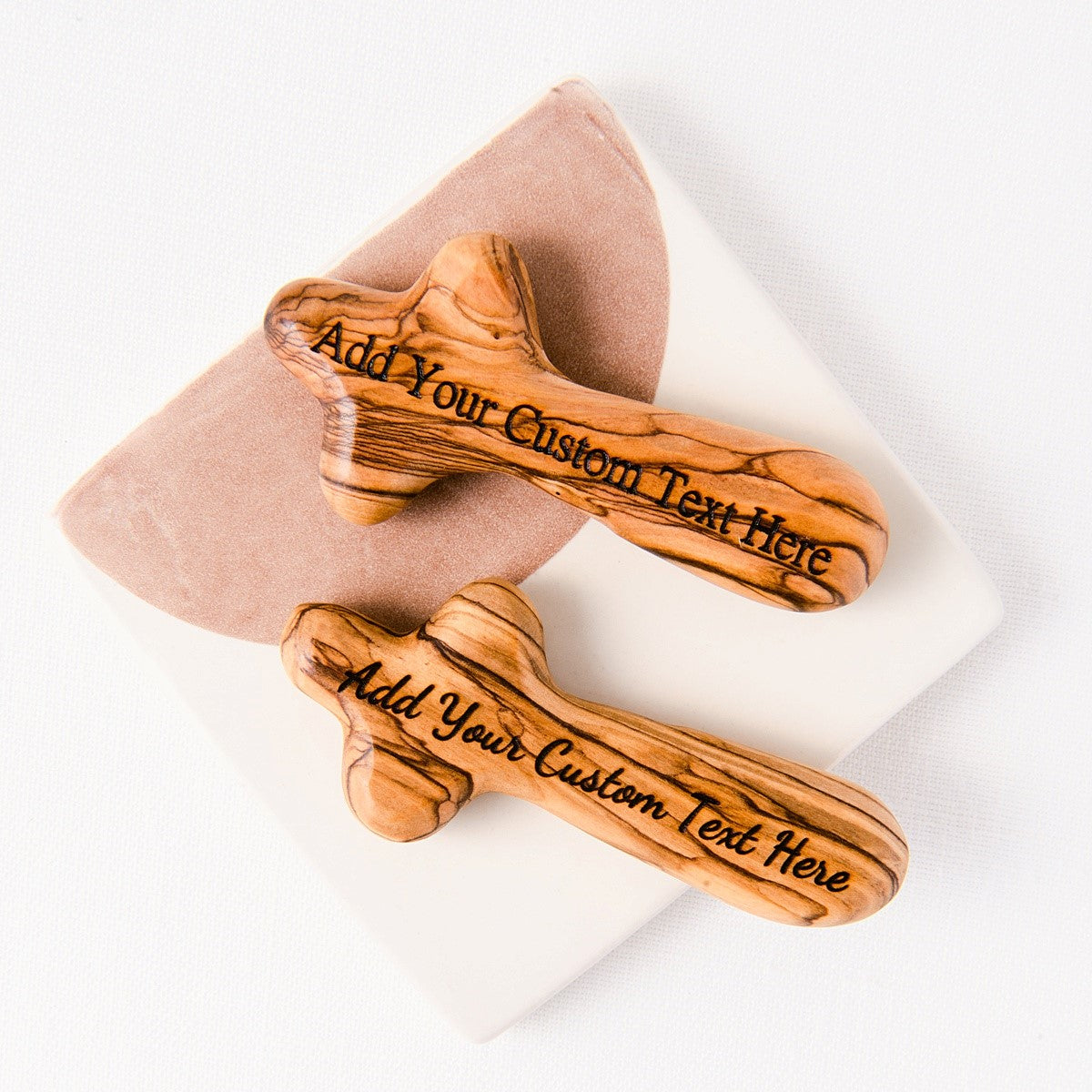 Holy Land Olive Wood Comfort Crosses | Holding Crosses | Palm Crosses ...