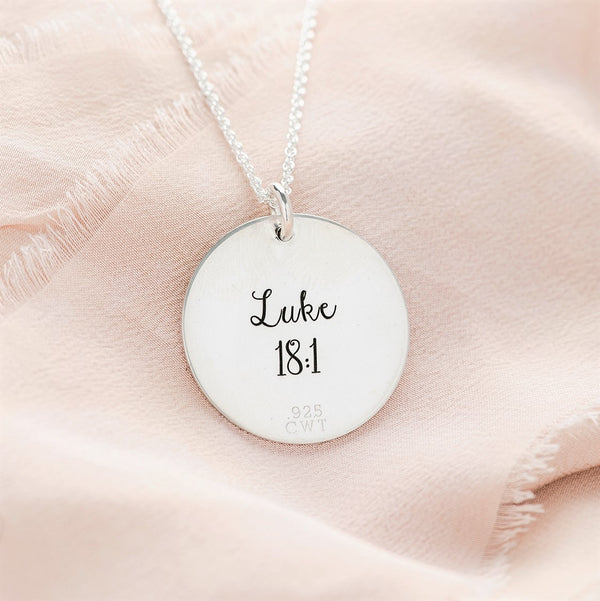 Luke on sale name necklace