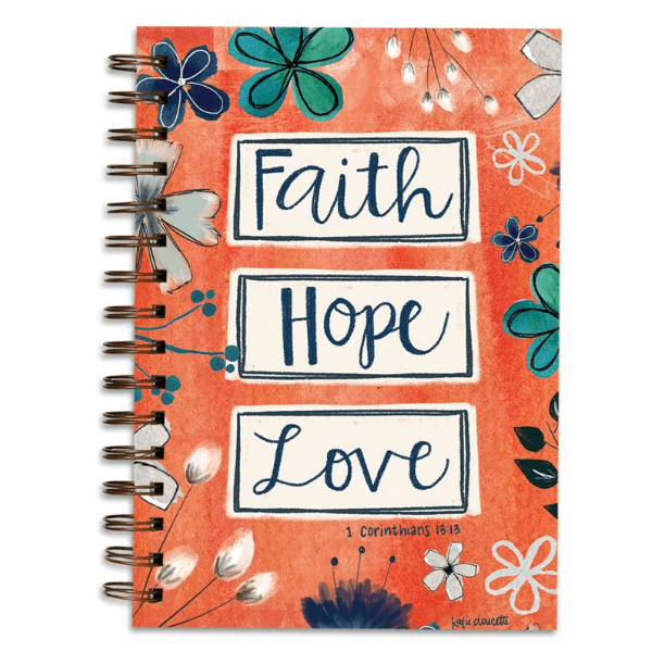 Christian Gratitude Journal | Faith Hope Love | 1 Corinthians 13:13