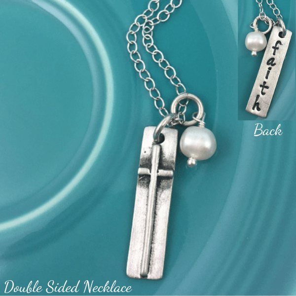 Faith of a Mustard Seed Fine Pewter Necklace | The Vintage Pearl