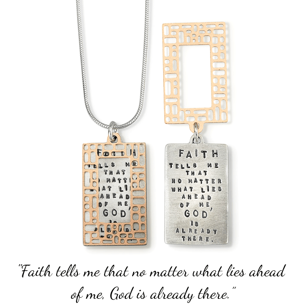 God is Already There Sterling Silver Necklace | Kathy Bransfield
