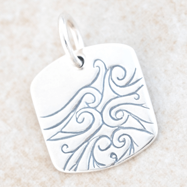 Sterling Silver Be Still Pendant Necklace | Psalm 46:10