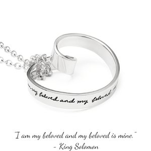 I Am My Beloved's Sterling Silver Necklace | Song of Songs | BB Becker