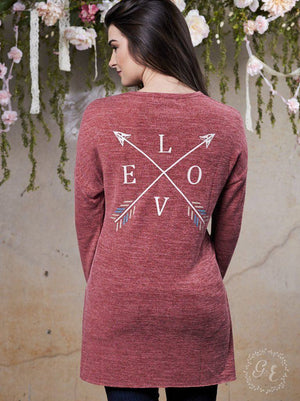 Love Will Find A Way Long Sleeve Christian Tee | Southern Grace