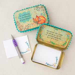 Natural Life Prayer Box | Go Confidently in the Direction of Your Dreams