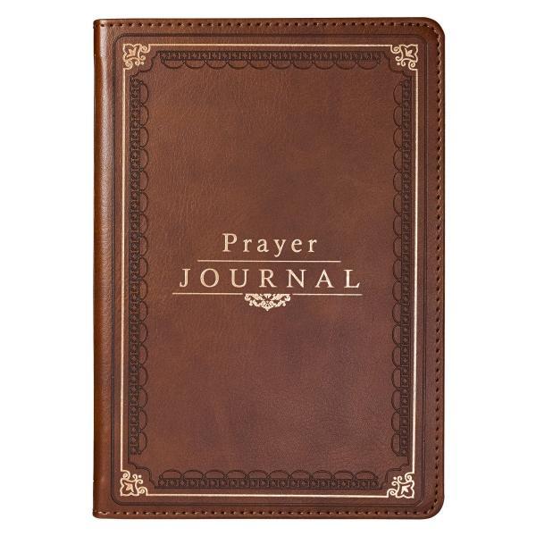 Brown LuxLeather Prayer Journal