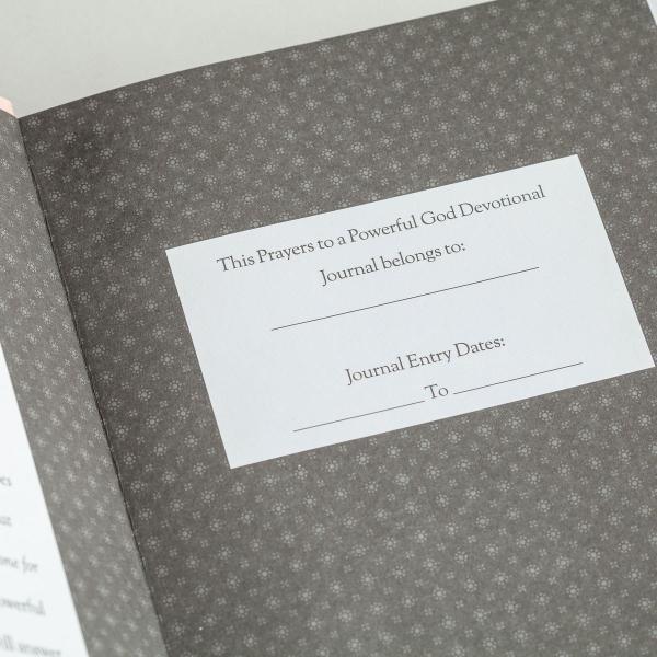 Christian Devotional Prayer Journal | Prayers to a Powerful God