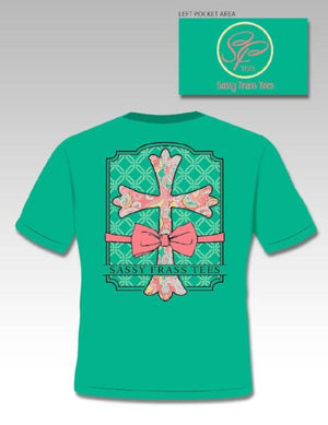 SassyFrass Christian T-Shirt | Comfort Color | Raegan Cross | Free U.S. Shipping