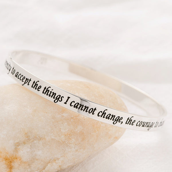 Serenity prayer cuff deals bracelet