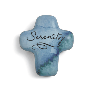 Serenity Artful Cross Pocket Token