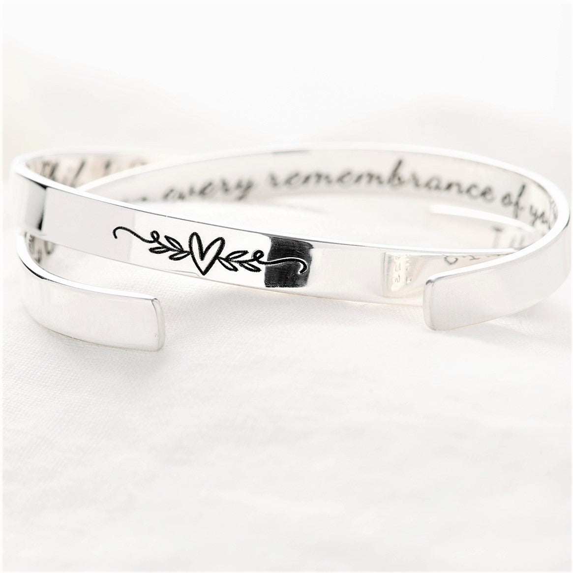 I Thank God For You Friendship Bracelet | Philippians 1:3 | Sterling Silver or 14k Gold