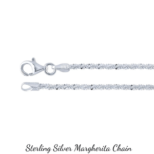 16" & 18" Sterling Silver Chains | Multiple Styles Available