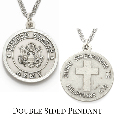Army guardian sale angel pendant