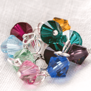 Swarovski Crystal Birthstone Charm | Personalized Add On Charm