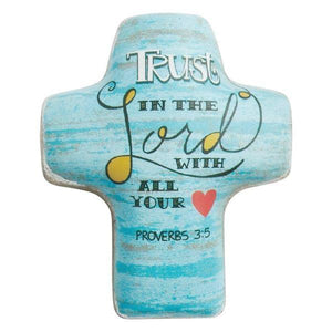 Trust in the Lord Pocket Token | Proverbs 3:5 | Artful Cross