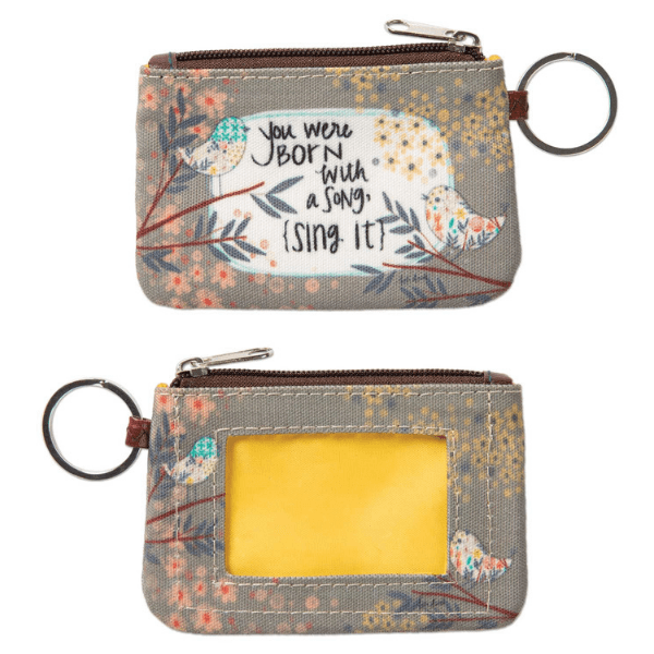 Sakroots Wristlet Mini Purse Wallet Organizer Peace Nature Song Bird | eBay