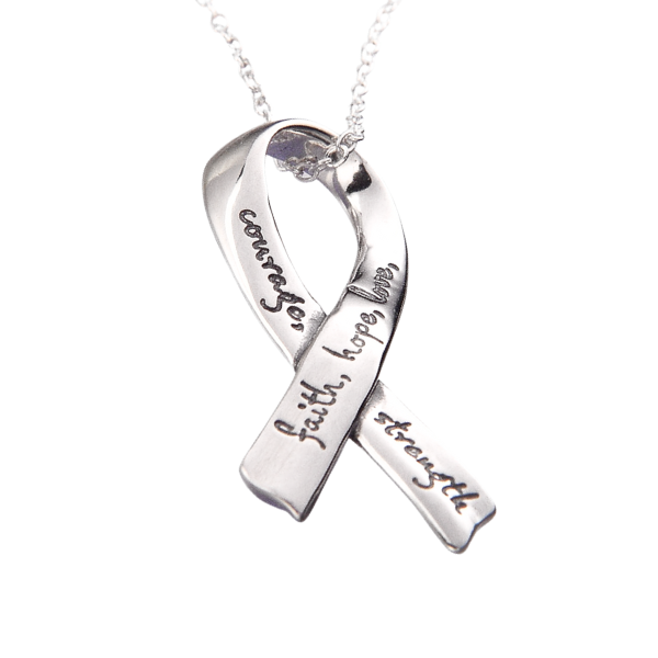 Ribbon of 2025 love necklace