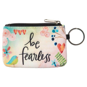 Be Fearless ID Wallet Keychain